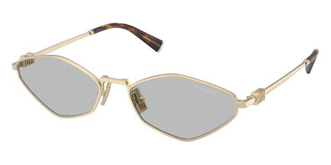 Miu Miu™ MU 56ZS Irregular Sunglasses 